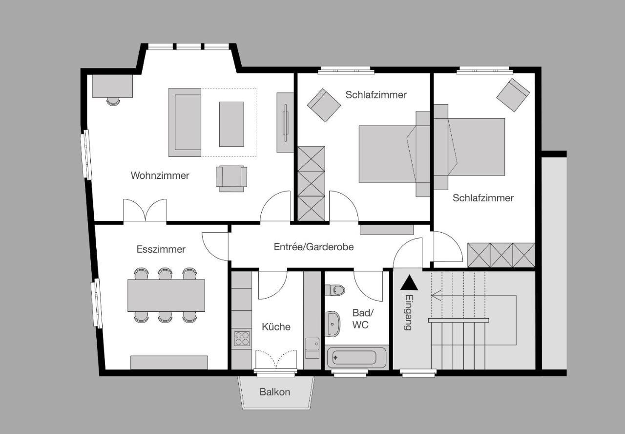 City Stay Furnished Apartments - Faesenstaubstrasse Schaffhausen Exterior photo